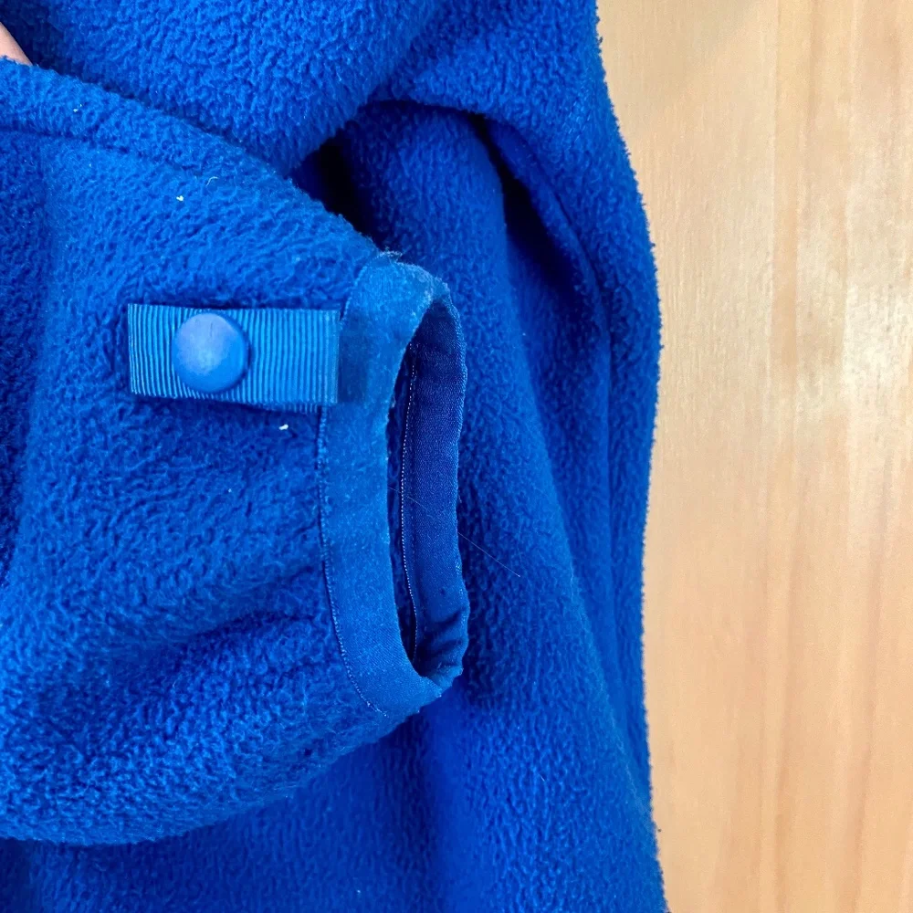 North Face Royal Blue Boys Size 10-12 Medium Zippered Jacket - Picture 5 of 8